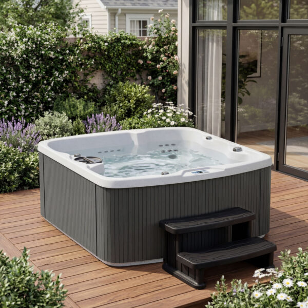 Lifesmart Leganza 6-Person, 90-Jet 230v Spa with Lounge Seating