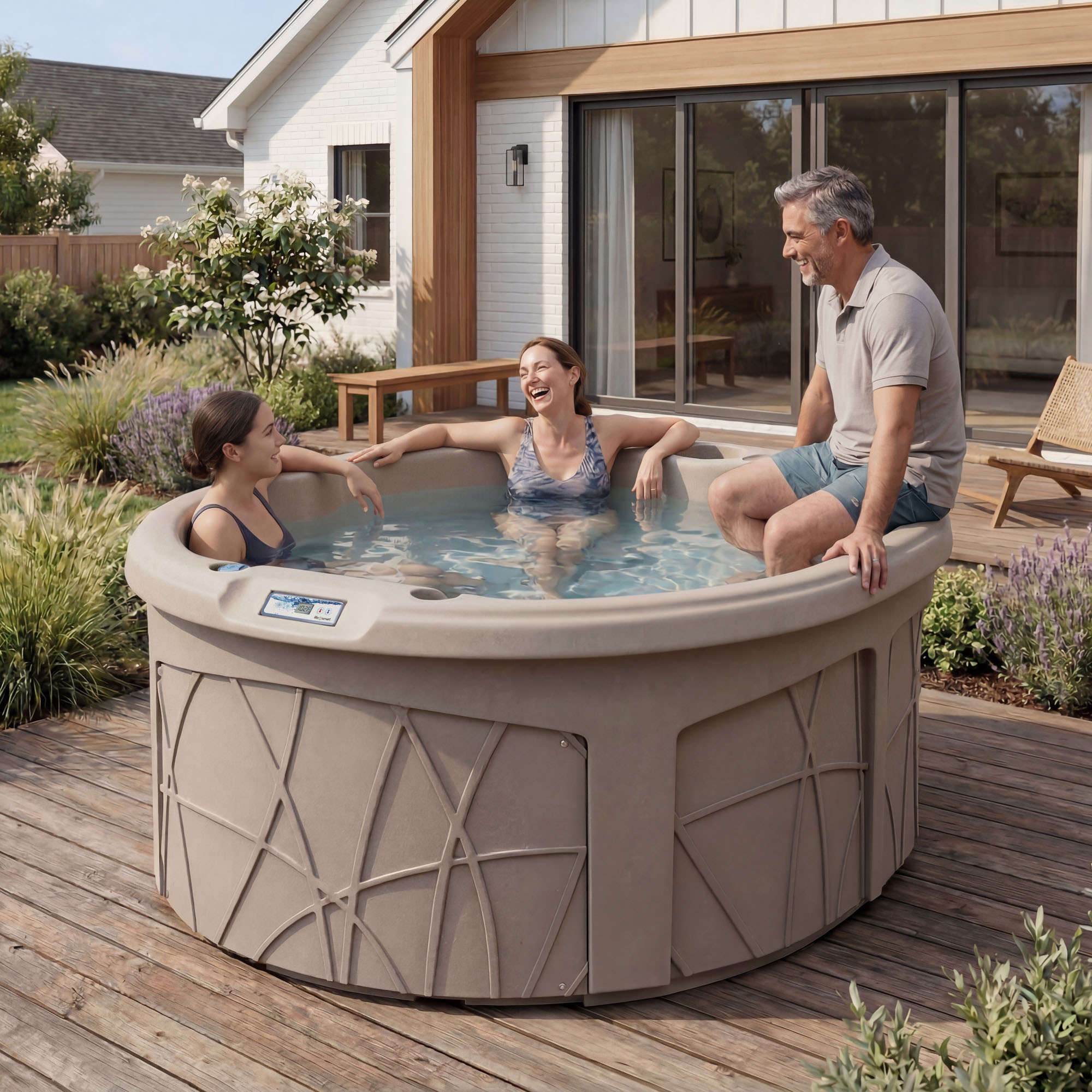 Lifesmart LS200 (Key Largo) 4-Person, 13-Jet Plug and Play Spa
