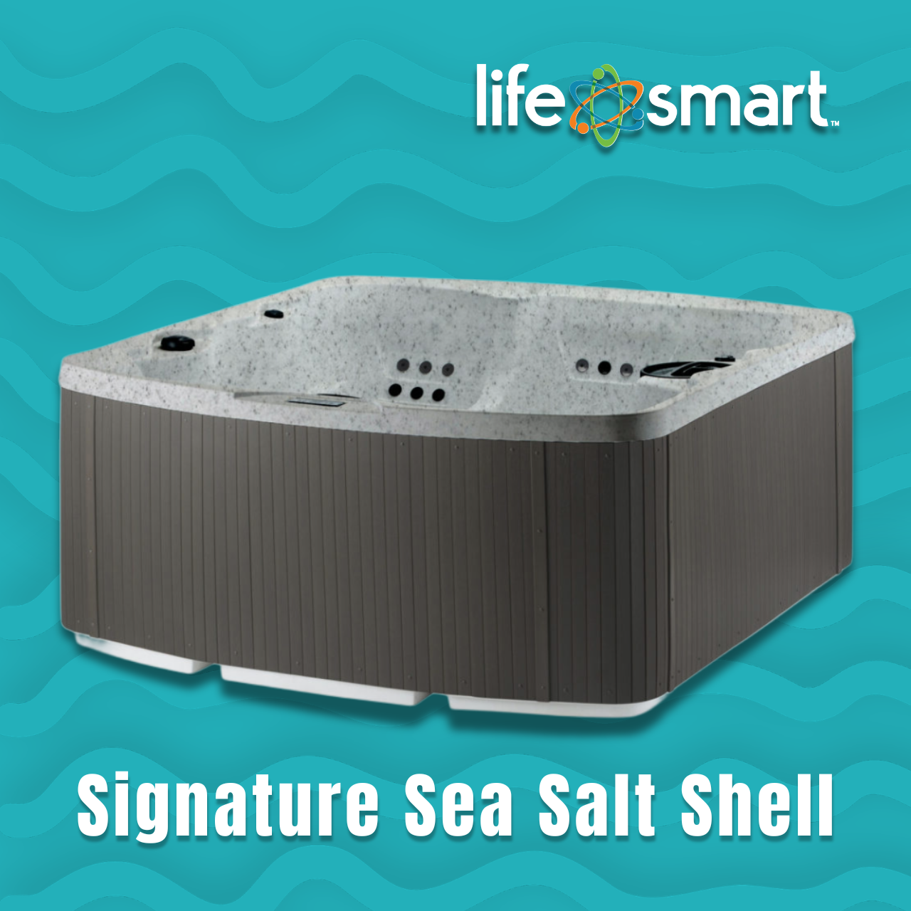 Special Edition Sea Salt Lifesmart Leganza 6-Person 90-Jet 230v