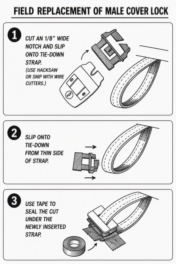 male buckle replacement